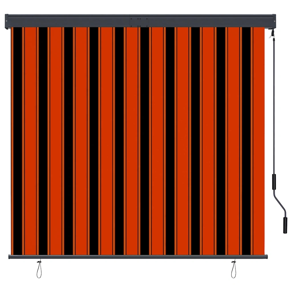 Tenda a rullo | Tenda avvolgibile per Esterni 160x250 cm Arancione e Marrone