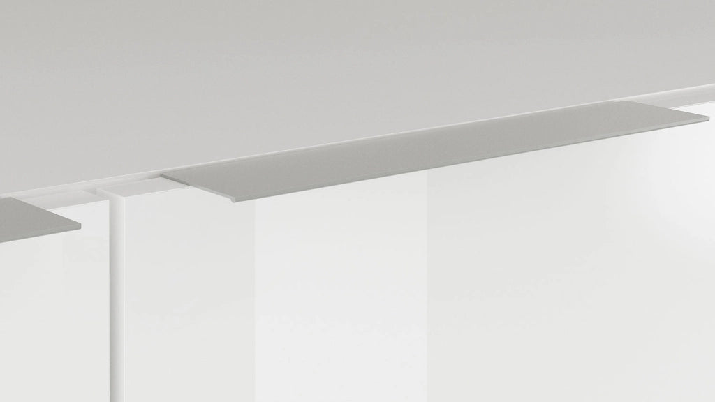 Armadio Libreria Doppia Anta 70x35x140 cm Dalia Bianco Lucido