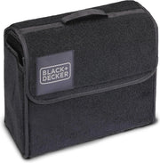 Organizzatore di bagagliaio con chiusura a clip - 29 x 15 x 30 cm - Maniglione - Nero
