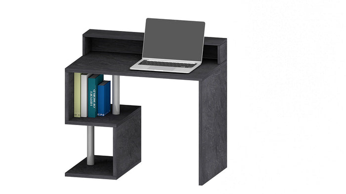 Scrivania a Giorno 100x50x92,5 cm Esse Report Grigio