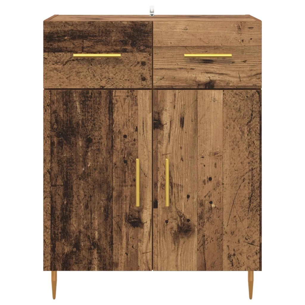 Credenza Legno vecchio 69,5 x 34 x 90 cm Legno multistrato