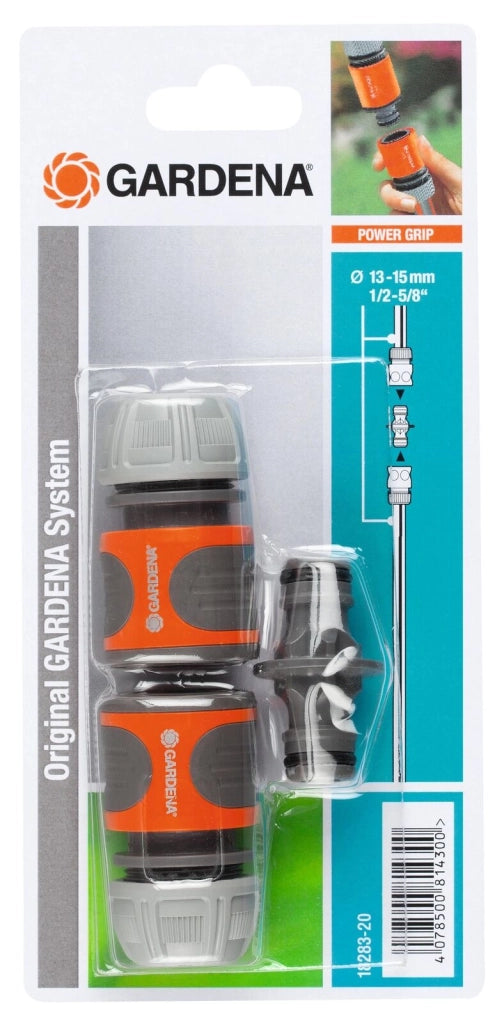 Gardena 18283-20 raccordo e adattatore per tubo Connettore per tubo Grigio, Arancione, Argento 1 pz