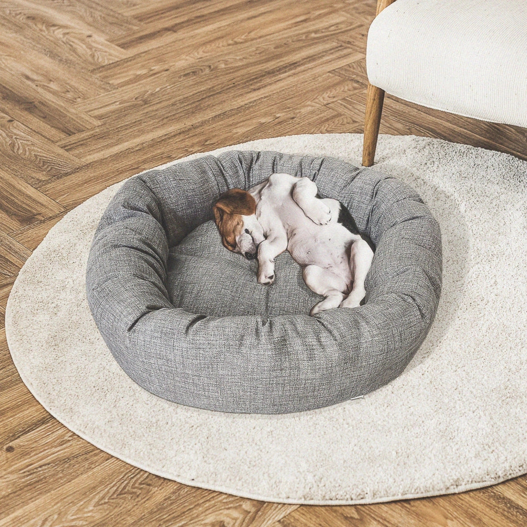 Cuccia per cane e gatto a ciambella, diametro 50 cm | Puffy