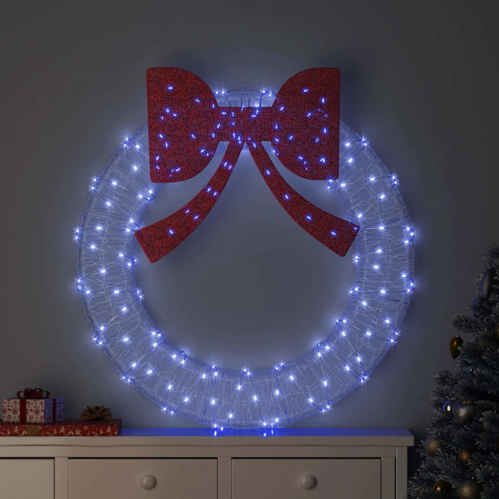 Ghirlanda con 150 LED Blu 120 cm Acrilico