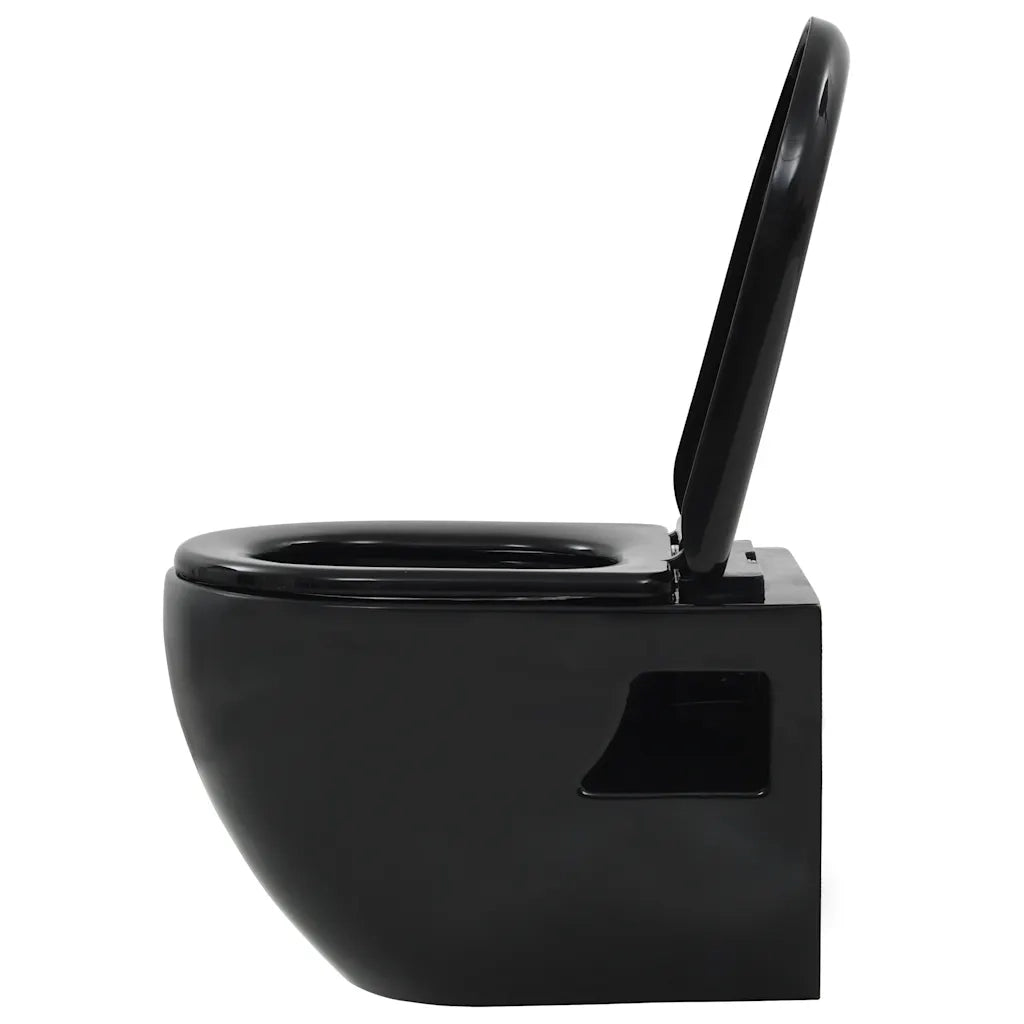 WC Sospeso in Ceramica Nera CFW6908201