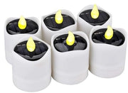 Lanterne solari | Lanterne solari | Lanterne solari per esterni | 6 LED minuscoli con sensori di luce | Lanterne esterne idroresistenti per lanterne, giardini, campeggio e accessori per la casa