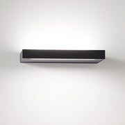 Applique Moderna Floor Alluminio Nero Acrilico Led 18W 3000K