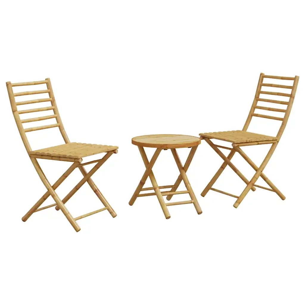 Set da Bistr¨° 3 pz | Set Salotto da Giardino in Bamb¨´