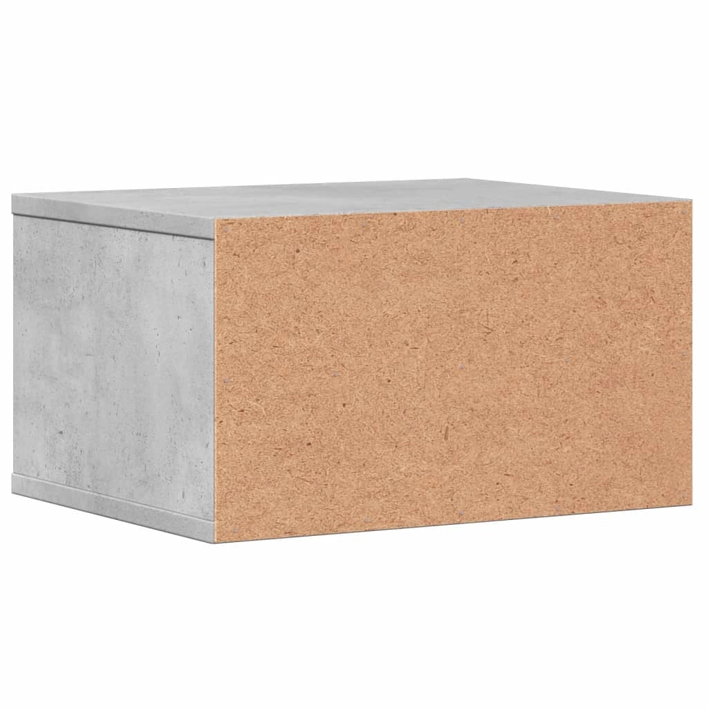 Supporto per stampante tavolo mobile per ufficio 40 x 32 x 22,5 cm legno ingegnerizzato grigio 02_0044730