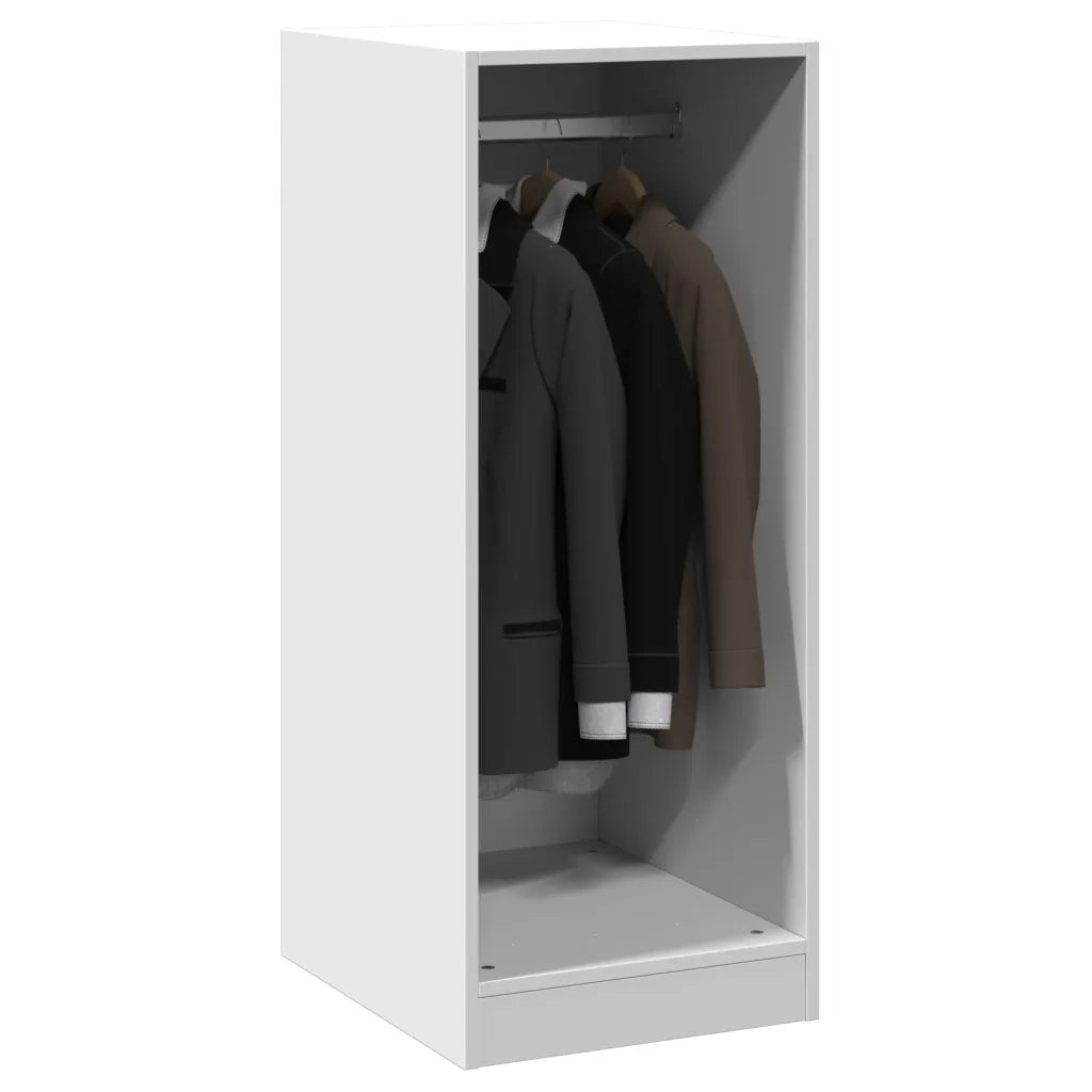 Armadio Bianco 48x41x102 cm in Legno Multistrato 840814