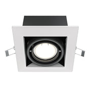 Maytoni Lampada da incasso Metal Modern 1 luce GU10 bianco metallo