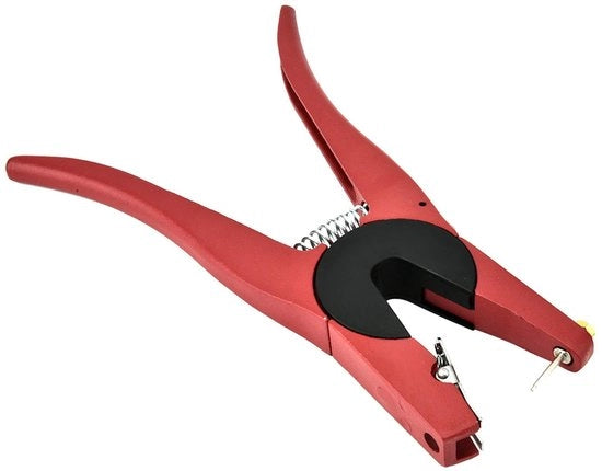 Tang di Identificazione per Suini - Metallo - Lunghezza 24,5 cm - Nuovo - Tang di Identificazione