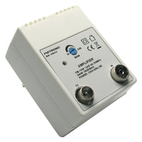 AMPLIFICATORE INTERNO 1 IN/1 OUT 1 ingresso FM/UHF/VHF - 1 uscita TV  - METRONIC