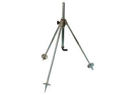 SUPPORTO TREPPIEDE REGOLABILE PORTAIRRIGATORE  M 3/4 regol. cm.75120 h.  att. tubi mm.18/25