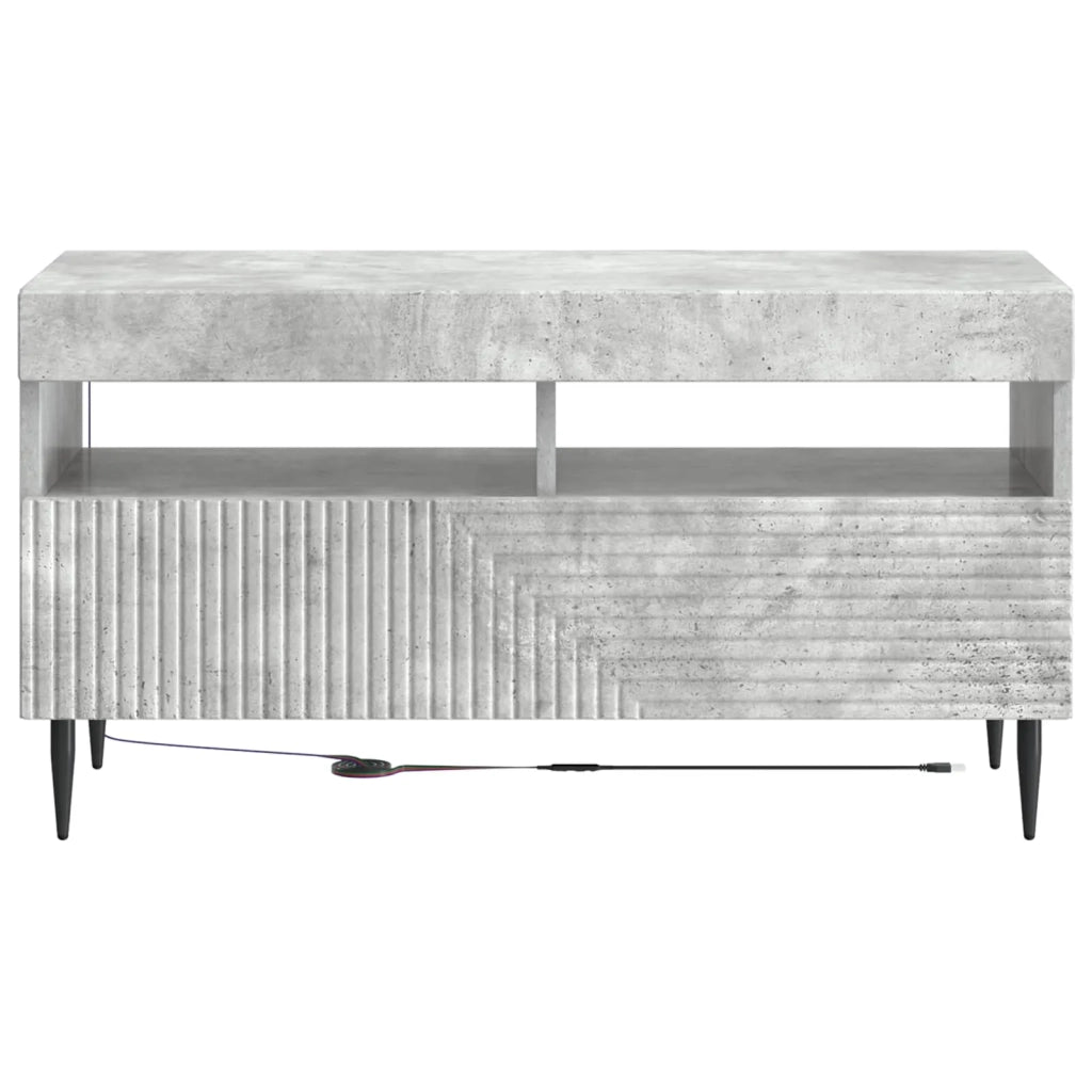 Mobile TV LED Grigio Cemento Legno ingegnerizzato 896998
