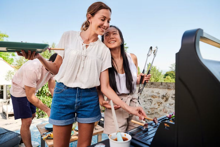 BARBECUE A GAS 'COMPACTT 3 EXS' kw 7,5 + kw 2,1  - CAMPINGAZ