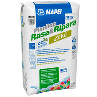 Malta cementizia tissotropica fibrorinforzata planitop rasa ripara zero r2 25 kg