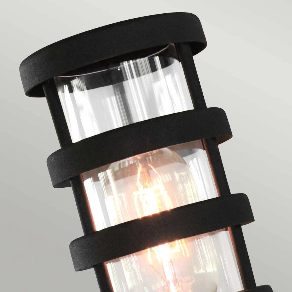 Lampada da esterno a paletto nera E27 60W Hornbaek