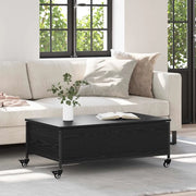 Tavolino da salotto Rovere Nero 91 x 55 x 32 cm