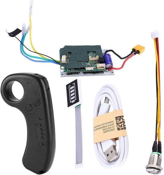 Impianto di Controllo Velocità per Skateboard elettrico con motore senza ingranaggi e display LED