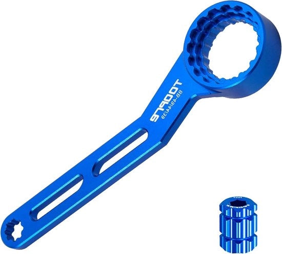 Set di attrezzi per la ruota libera, chiave per la ruota libera e dispositivo di blocco centrale, piastra di freno (12/16 denti), Hollowtech II, BBR60, BB80, BB51, PF30