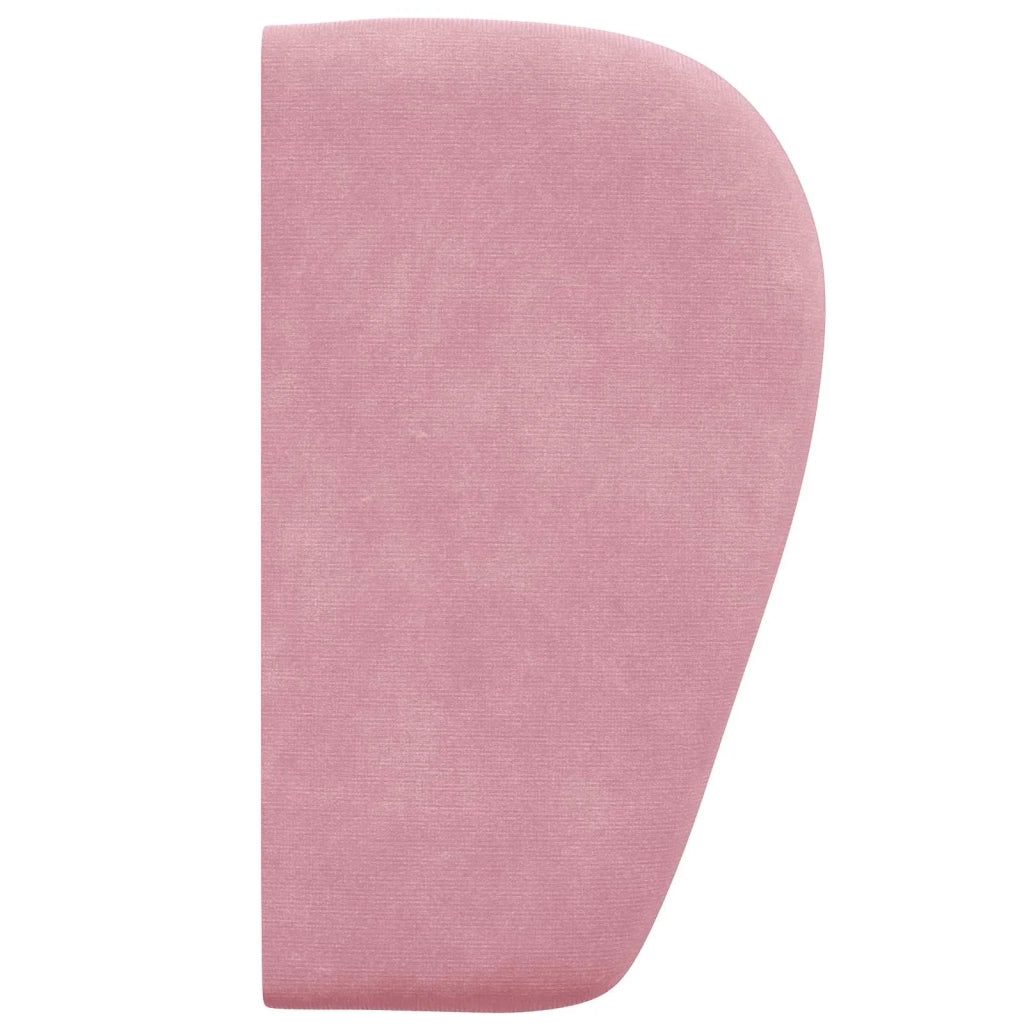 Orecchia della Testata Rosa 40 x 23 x 6 cm Velluto CFW3049667