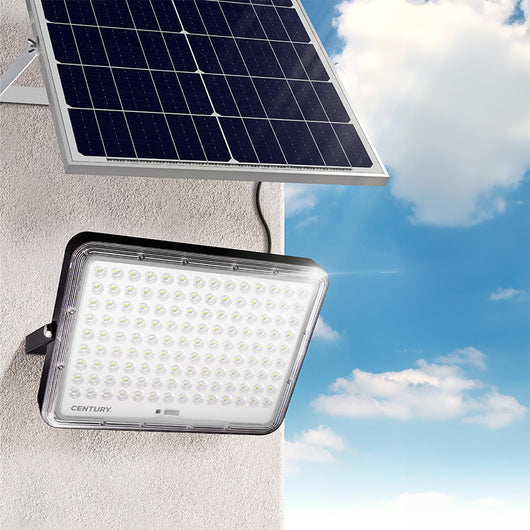 Century PROIETTORE A LED SOLARE PROMETEO 5 W, 4000K