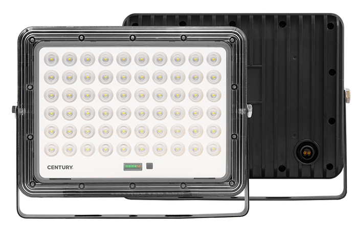 Century PROIETTORE A LED SOLARE PROMETEO 5 W, 4000K