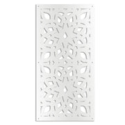 BOLERO - Pannello in PVC traforato - Parasole Misura: 47x94 cm, Colore: bianco