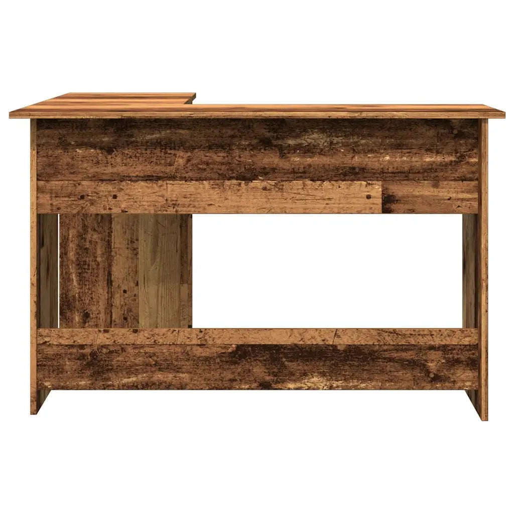 Scrivania Angolare Legno Antico 120x140x75 cm Legno Multistrato