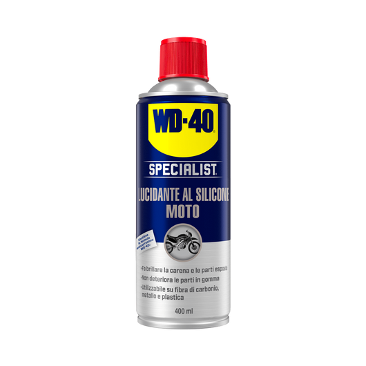SPRAY WD-40 LUCIDANTE AL SILICONE MOTO  ml. 400 12.00 pz
