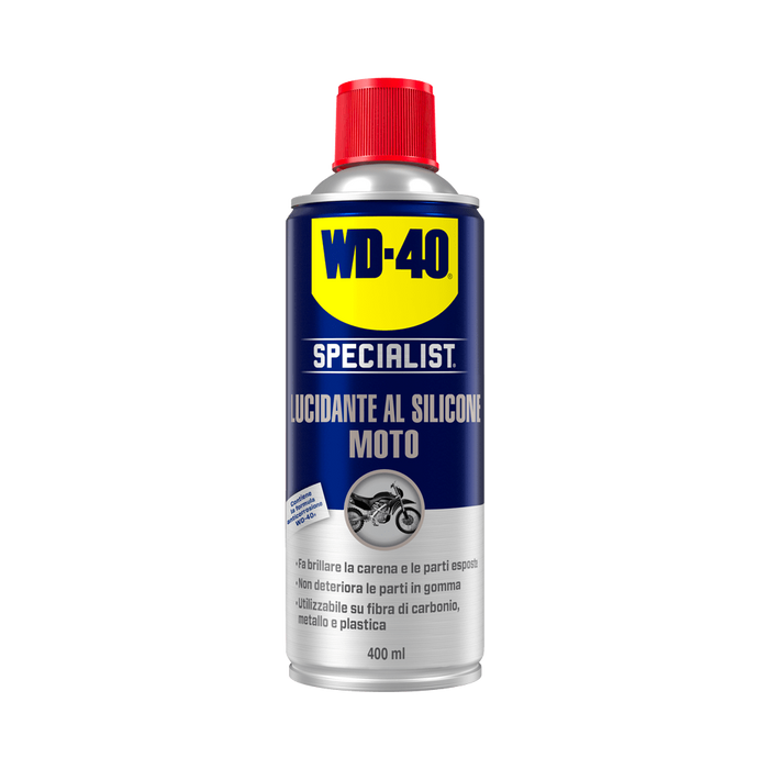 SPRAY WD-40 LUCIDANTE AL SILICONE MOTO  ml. 400 12.00 pz