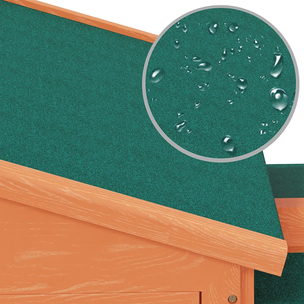 Conigliera all'Aperto Gabbia Animali Piccoli Casetta in Legno   cod mxl 44920