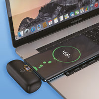 BATTERIA PORTATILE 'MINI POWER BANK' MOD. LS93 5000 mAh - nero  - LOSTECH