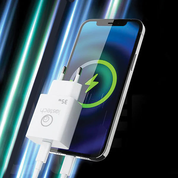 CARICABATTERIA DA MURO carica rapida - 35 W  - LOSTECH