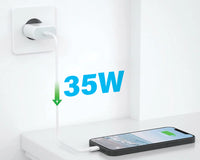 CARICABATTERIA DA MURO carica rapida - 35 W  - LOSTECH