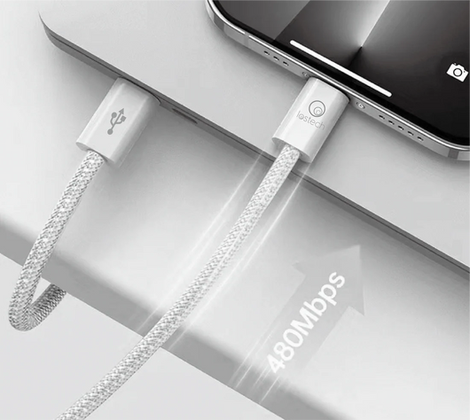 CAVETTO PER SMARTPHONE ingresso e uscita tipo C - 1,5 mt  - LOSTECH