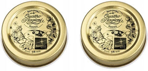 TAPPO PER VASO ERMETICO IN VETRO 'QUATTRO STAGIONI' Ø mm 56 - per vasi da ml 150 - cf da 3 pz  - BORMIOLI