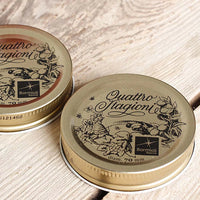 TAPPO PER VASO ERMETICO IN VETRO 'QUATTRO STAGIONI' Ø mm 56 - per vasi da ml 150 - cf da 3 pz  - BORMIOLI