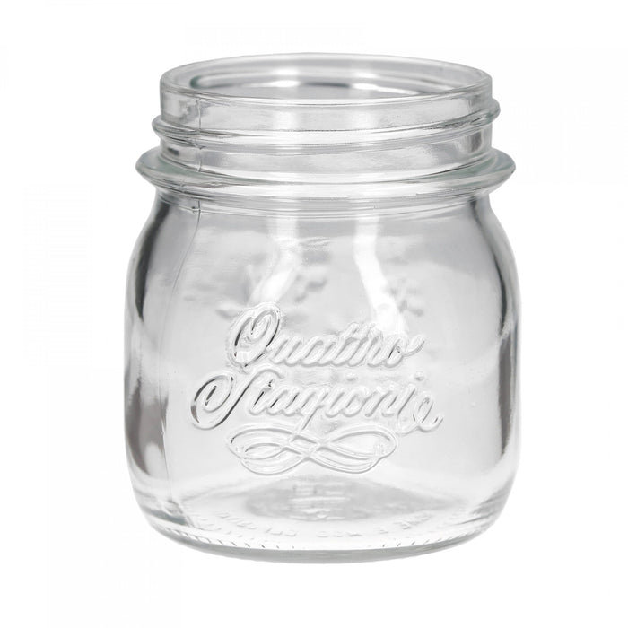 VASO ERMETICO IN VETRO PER ALIMENTI 'QUATTRO STAGIONI' 250 ml- 6 pezzi  - BORMIOLI