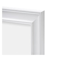 SPECCHIO CON CORNICE ABS BIANCA  cm 50 x 60     MADE IN ITALY