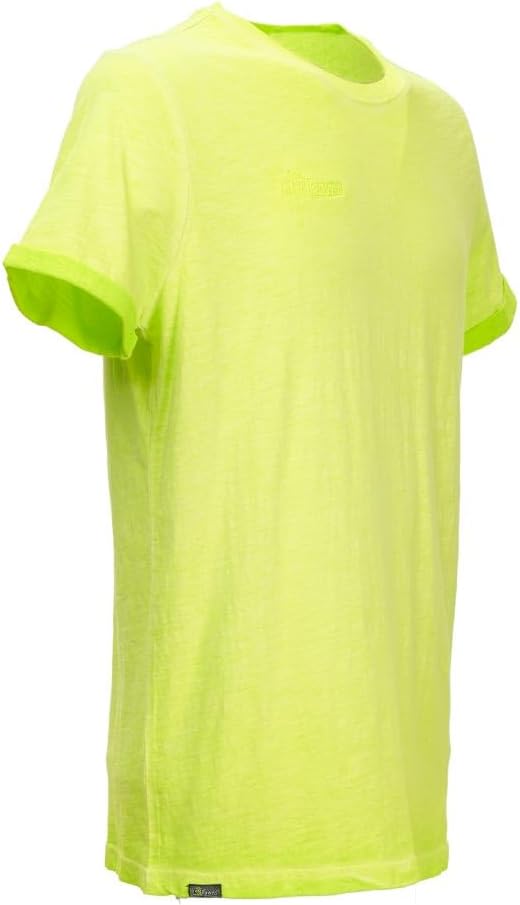 MAGLIA A GIROCOLLO 'FLUO' taglia XL - yellow fluo  - UPOWER