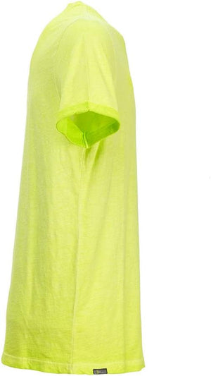 MAGLIA A GIROCOLLO 'FLUO' taglia XXL - yellow fluo  - UPOWER