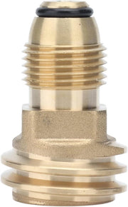 Adattatore di Connessione Rapida per Ventilatore del Serbatoio a Propano - Per Griglia da Campeggio, Cottura, Riscaldamento, Fumatori e Focolari.