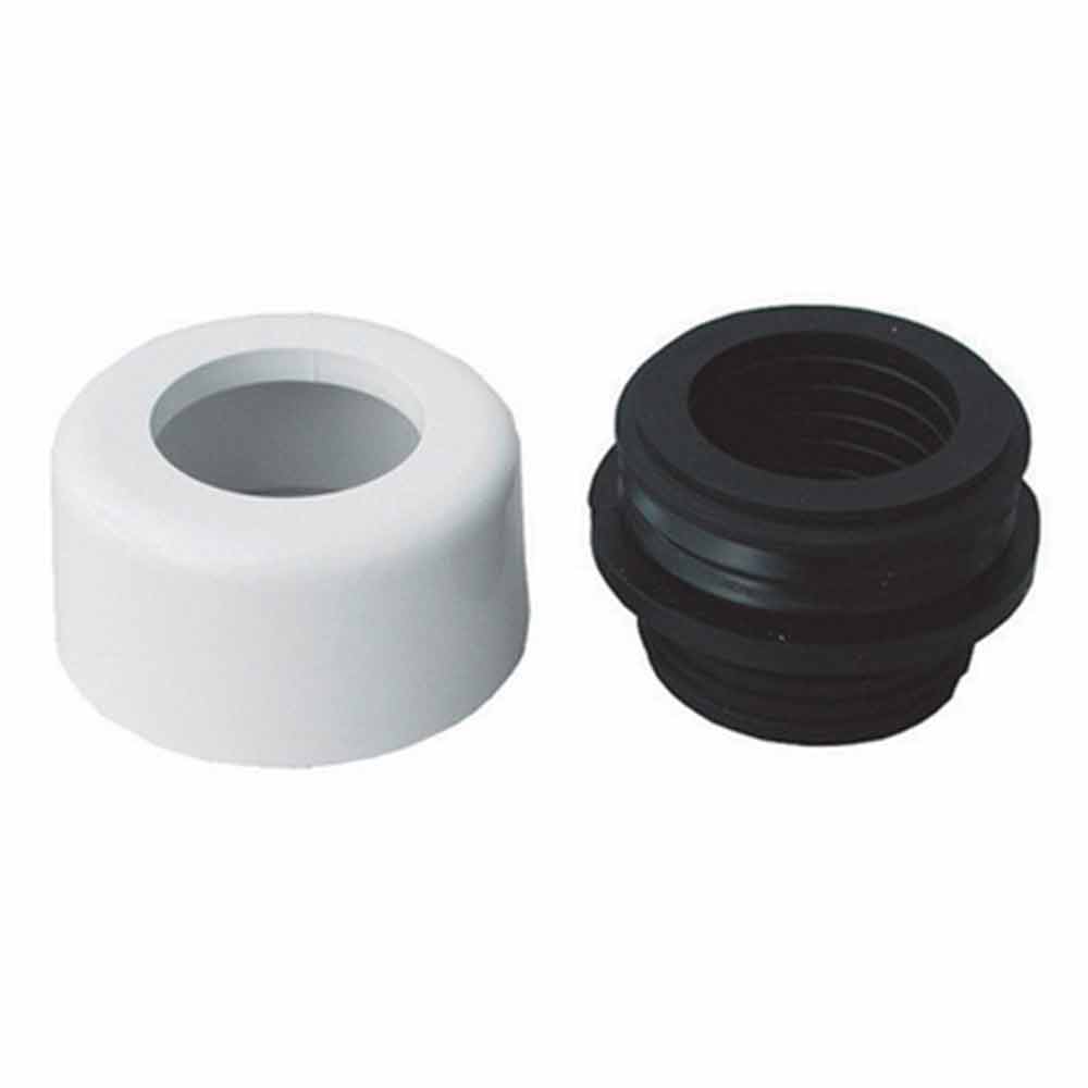 MORSETTO COMBINATO C/COPRIMORSETTO  Bianco Ø mm 48÷58 PUCCI 80001330