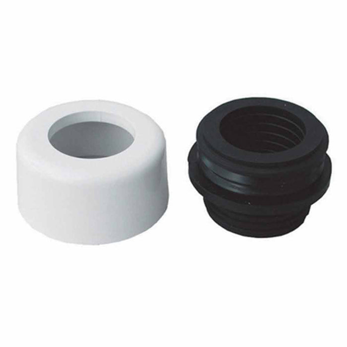 MORSETTO COMBINATO C/COPRIMORSETTO  Bianco Ø mm 48÷58 PUCCI 80001330