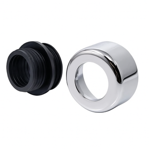 MORSETTO COMBINATO C/COPRIMORSETTO  Cromato Ø mm 48÷58 PUCCI