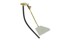 GRUPPO VALVOLA COMPLETO ATTACCO LATERALE PER CASSETTA INCASSO RAME MOD.SICILIA  3/8 PUCCI