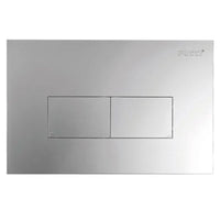 KIT ECO DOPPIO TASTO TELAIO + PLACCA CM.33 Sp.1,2 Cromata PUCCI 80179562