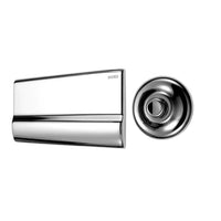 PLACCA DI COPERTURA + PULSANTE PER CASSETTA INCASSO Cromato PUCCI 80007512